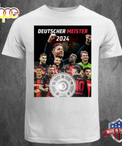 Original Bundesliga Deutscher Meister Bayer 04 Leverkusen T-shirt