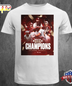 Original Oklahoma Sooners 2024 Big 12 Softball Conference Tournament Champions Shirt Unisex