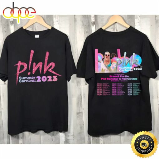 P!nk Pink Singer Summer Carnival 2023 Tour Tshirt