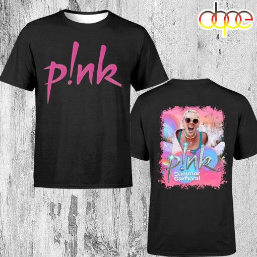 P!nk Pink Singer Summer Carnival 2024 Tour Unisex T-Shirt