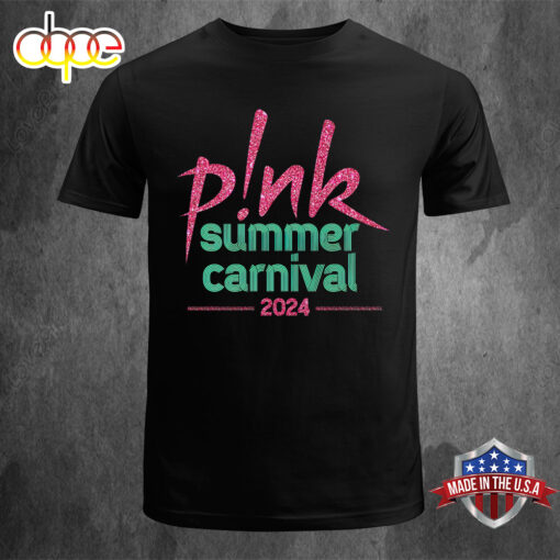 P!nk Summer Carnival 2024, Trustfall Album Unisex T-Shirt