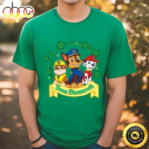 PAW Patrol St. Patrick’s Day Team Shamrock T-Shirt