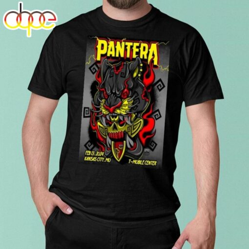 Pantera Feb 13, 2024 Kansas City, Mo Poster Shirt