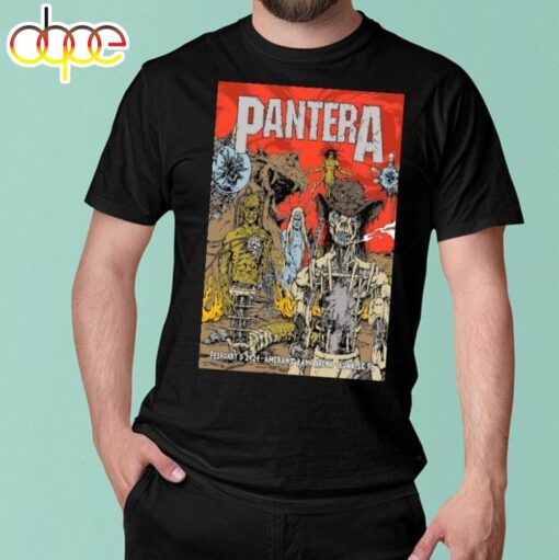 Pantera Feb 3, 2024 Sunrise, Fl Poster Shirt