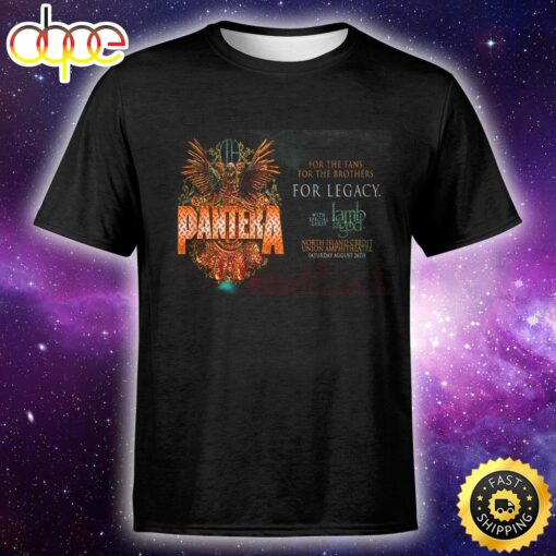 Pantera With Special Guest Lamb Of God San Diego Concerts 2023 Unisex T-shirt