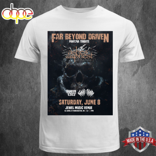 Pantera &amp Lamb of God Tributes , 61 Canal St., Manchester, NH, 8 June 2024 Unisex T-shirt