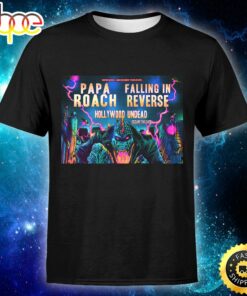 Papa Roach And Falling In Reverse Announce Second Leg Of Rockzilla Tour 2023 Unisex T-Shirt