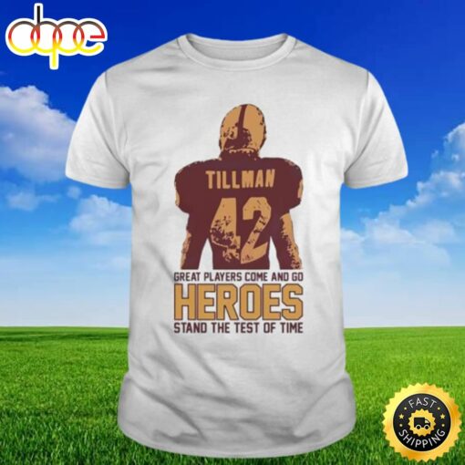 Pat Tillman Heroes White Unisex Basic T-shirt