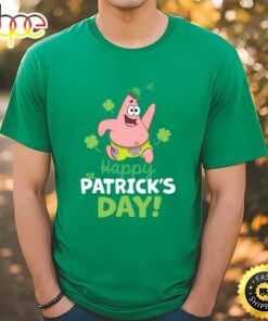 Patrick Star Spongebob Squarepants Happy St. Patrick’s Day T-Shirt