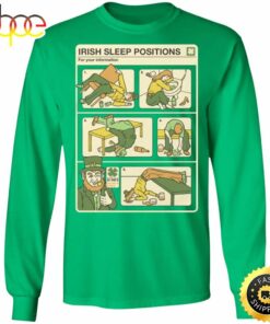 Patricks Day Irish Sleep Position Happy St. Patrick’s Day Shirt