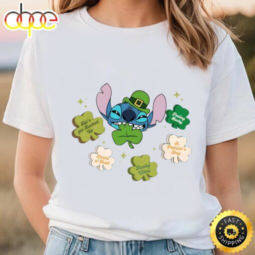 Patricks Day Stitch Lilo And Stitch T-shirts