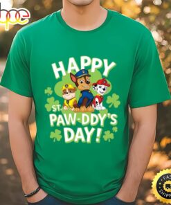 Paw Patrol St. Happy Patrick’s Day T-Shirt