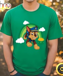 Paw Patrol St. Patrick’s Day Chase The Rainbow T-Shirt