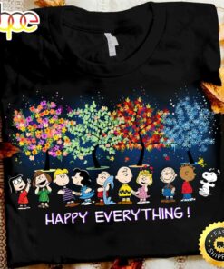 Peanuts Character Dog Happy Everything Shirt Gift For Thanksgiving Day
