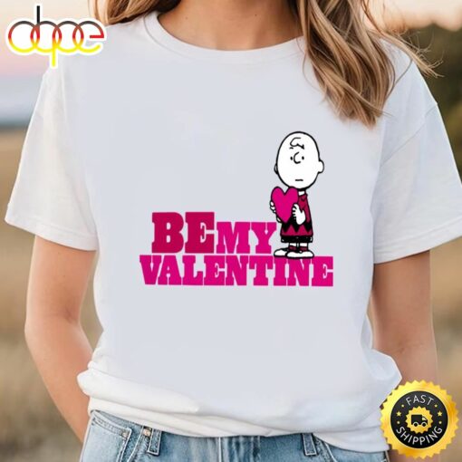 Peanuts Charlie Brown Be My Valentine Baby T-Shirt