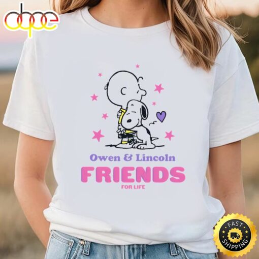 Peanuts Friends For Life Valentine T-shirt