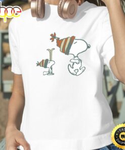 Peanuts Funny Snoopy Charlie Brown Peanuts Thanksgiving White Shirt