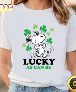 Peanuts Happy St. Patrick’s Day With Snoopy T-Shirt
