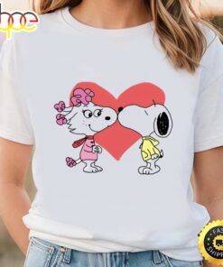 Peanuts Snoopy And Fifi Kiss Valentine Shirt
