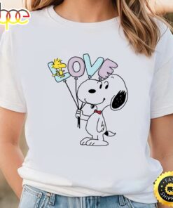 Peanuts Snoopy And Woodstock Valentine Shirt