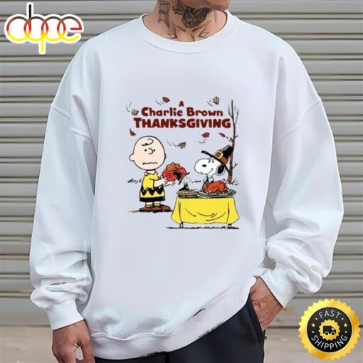 Peanuts Snoopy Charlie Brown Thanksgiving T-Shirt