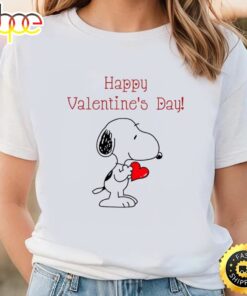 Peanuts Snoopy Happy Valentines Day Shirt