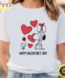 Peanuts Snoopy Happy Valentines Day T-Shirt