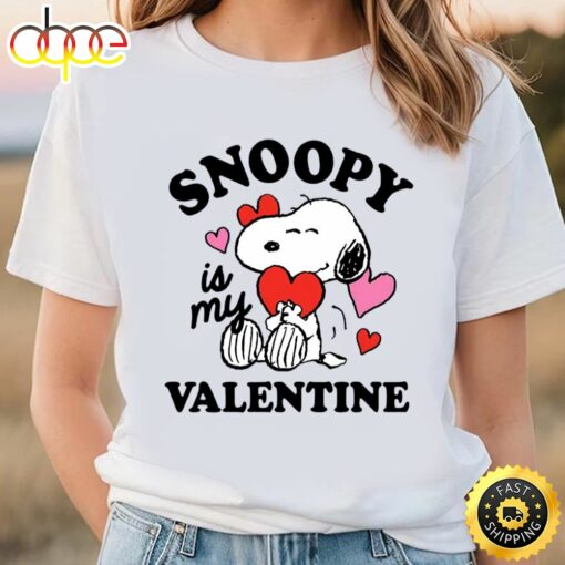 Peanuts Snoopy My Valentine T-Shirt