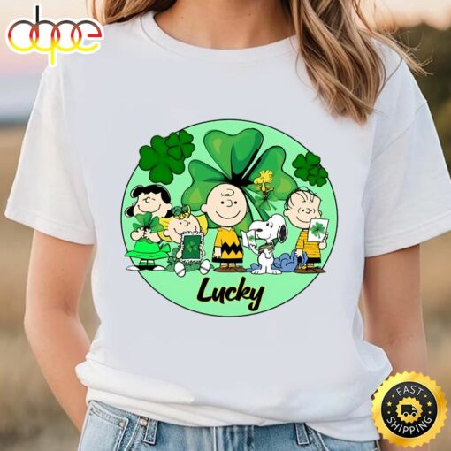 Peanuts Snoopy St Patrick’s Day T-Shirt