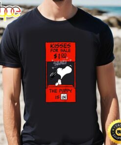 Peanuts Snoopy Valentines Kissing Booth T-Shirt