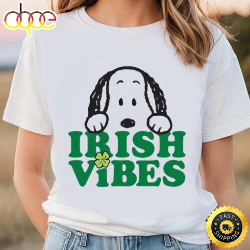 Peanuts St Patricks Day Snoopy Irish Shirt