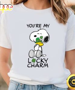 Peanuts St Patricks Snoopy Lucky Charm Shirt
