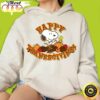 Peanuts Thanksgiving Shirt Happy Thanksgiving With Snoopy