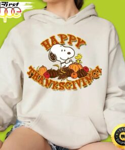 Peanuts Thanksgiving Shirt Happy Thanksgiving With Snoopy
