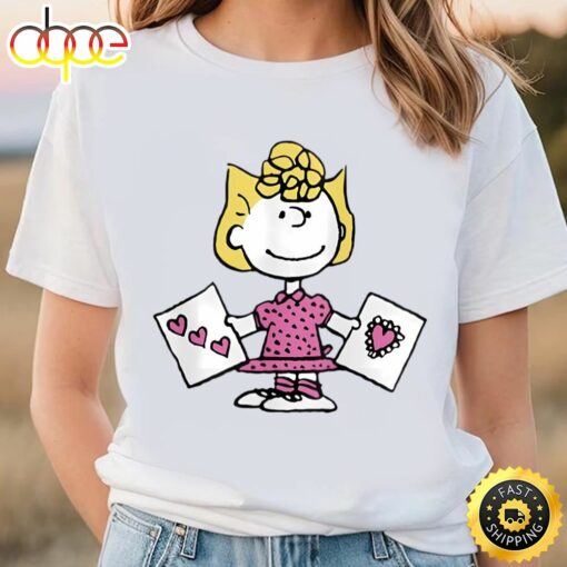 Peanuts Valentine’s Day Sally Valentines T-Shirt