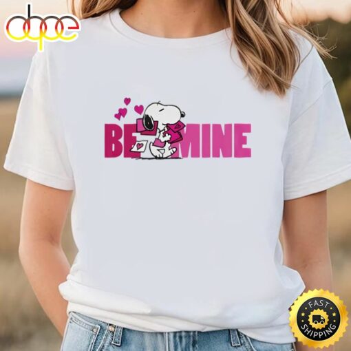 Peanuts Valentine’s Day Snoopy Be Mine T-Shirt