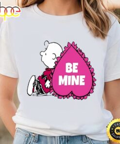 Peanuts Valentine Day Charlie Brown Heart T-shirt