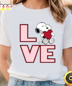 Peanuts Valentine Snoopy Love Youth T-Shirt