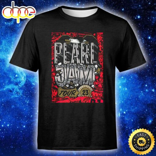 Pearl Jam Announce Short 2023 Us Tour Unisex T-shirt