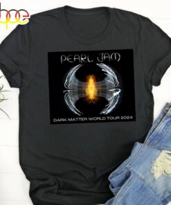 Pearl Jam – Dark Matter World Tour 2024 Black T-Shirt