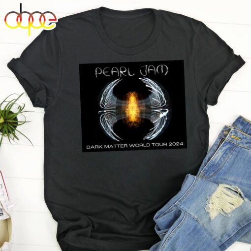 Pearl Jam – Dark Matter World Tour 2024 Black T-Shirt