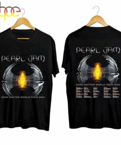 Pearl Jam Dark Matter World Tour 2024 Shirt
