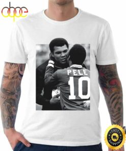 Pel And Muhammad Ali Player Soccer Unisex Tee T-Shirt