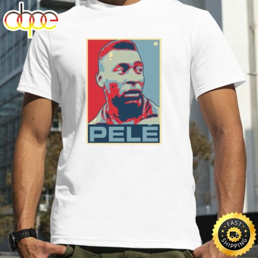 Pel Graphic Hope Footballer Player Soccer Unisex Tee T-Shirt