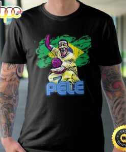 Pele Brazil Legend Number 10 Art Football Unisex T-shirt
