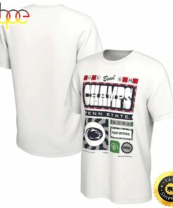 Penn State Nittany Lions 2023 Rose Bowl Champions Locker Room White T-shirt