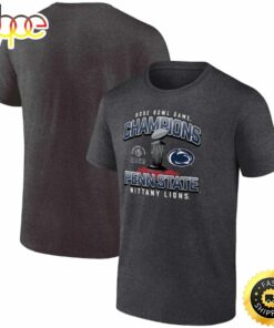 Penn State Nittany Lions Fanatics Branded 2023 Rose Bowl Champions Hometown Celebration Charcoal T-shirt