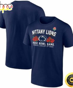 Penn State Nittany Lions Fanatics Branded 2023 Rose Bowl Gameday Stadium Navy T-shirt