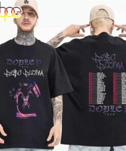 Peso Pluma Music Shirt,Peso Pluma Doble P Tour 2024