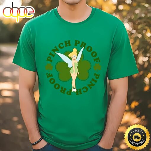 Peter Pan St. Patrick’s Day Pinch Proof Tinkerbell T-Shirt